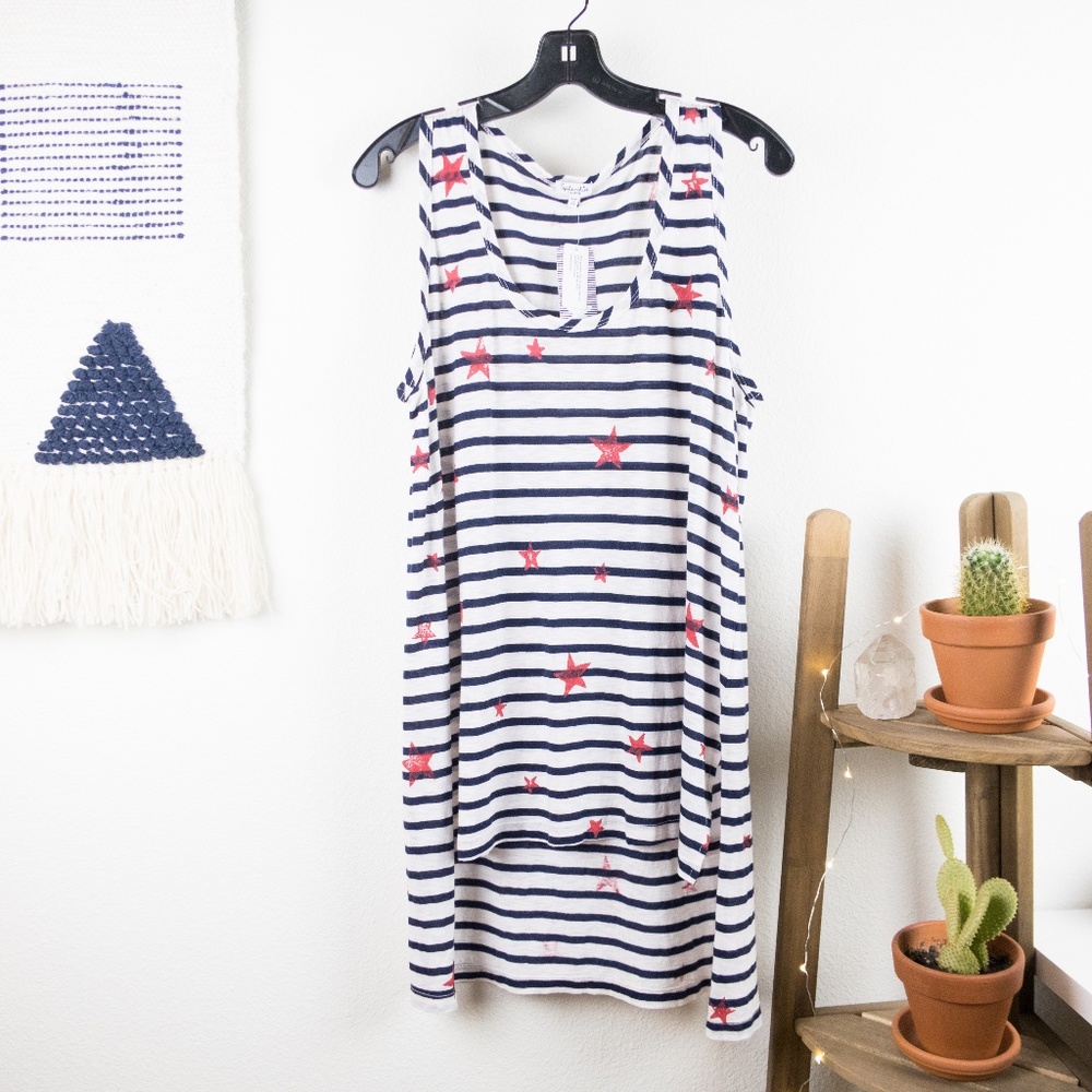 SPLENDID - Fourth of July Stars Tank Top